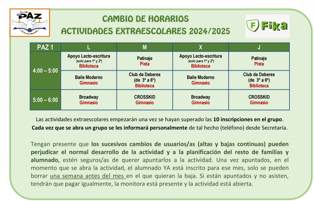 Horarios+Act.+Ext.+y+lugares++2024-25
